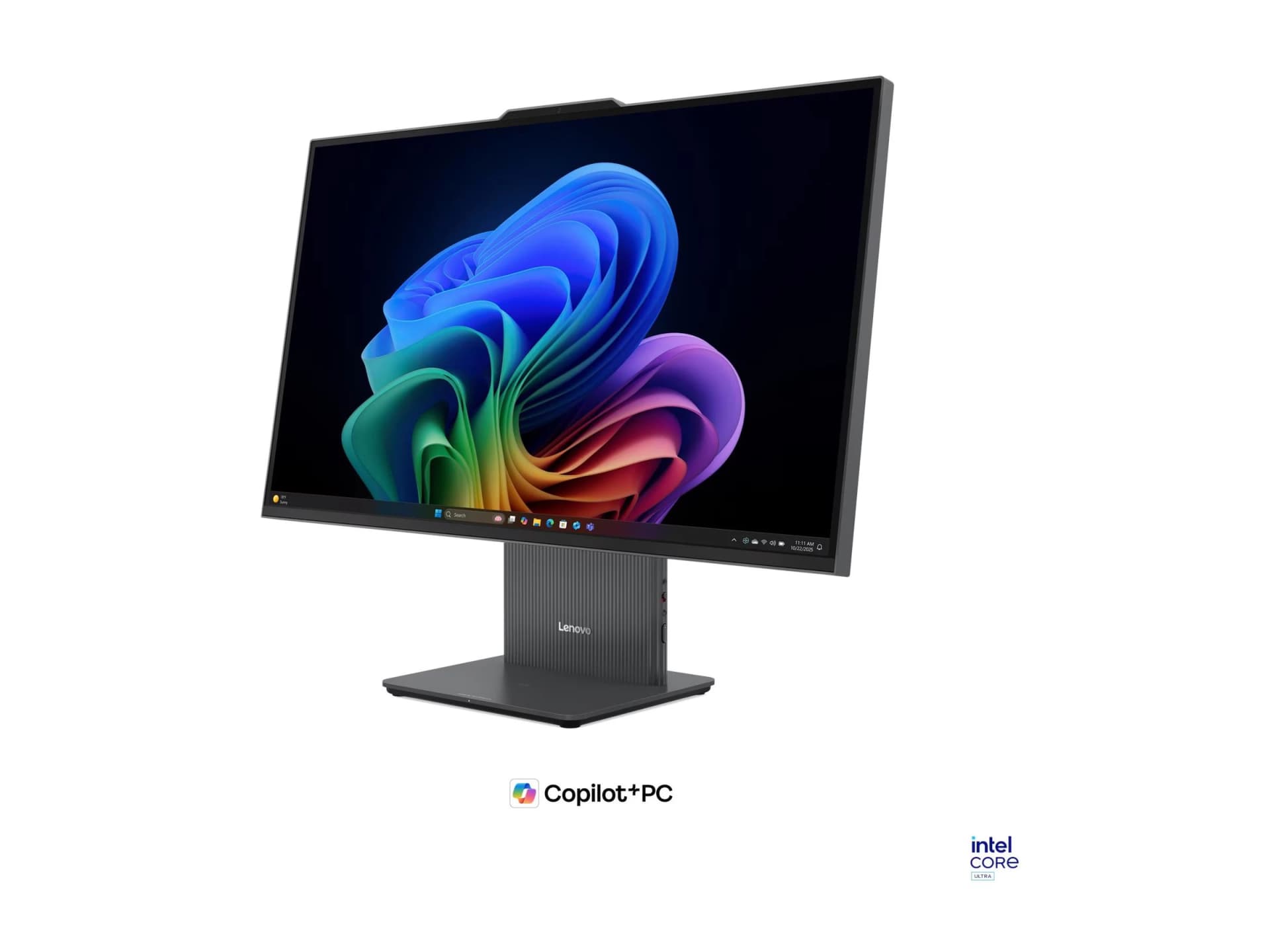 Lenovo IdeaCentre AIO 27IPH11 All-in-One stalinis kompiuteris, 27 col. QHD, Intel Core Ultra 7 355, 32GB LPDDR5X, 1TB SSD, Intel Graphics