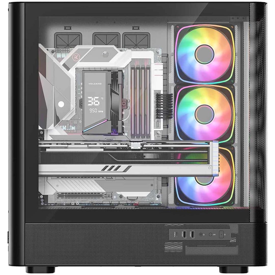 Modecom Volcano AQ300 ARGB (Black)