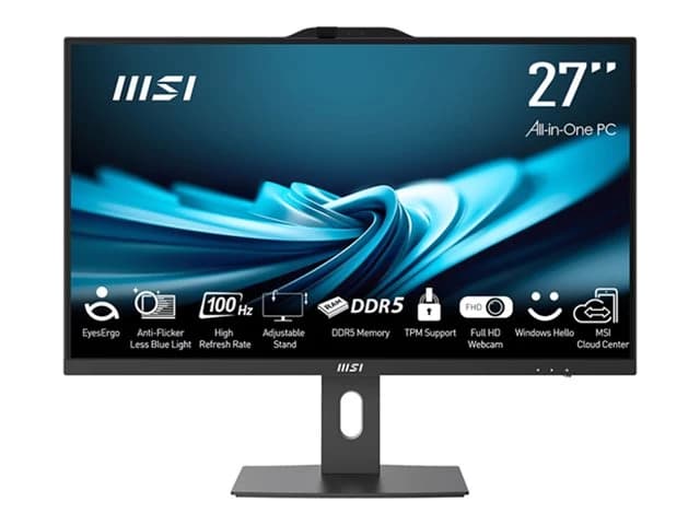 MSI PRO AP272P 14M-496EU 27 colių All-in-One kompiuteris - Intel Core i5-14400, 16GB RAM, 512GB SSD