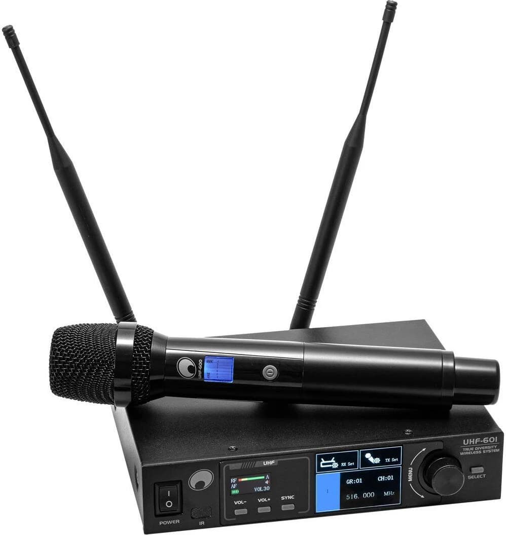 Omnitronic UHF-601 1-Channel UHF Wireless System (520-554 MHz)