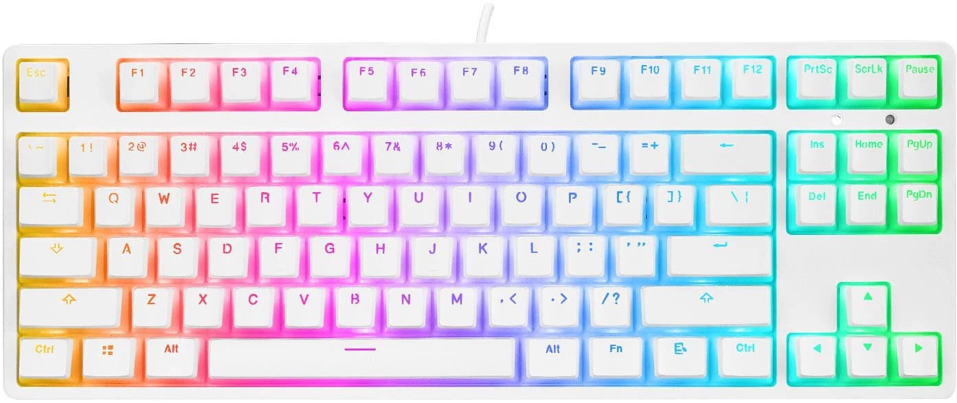 Rampage Ghost TKL Huano Red (White)