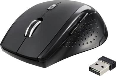 Renkforce RF-WM-210 Ergonomic Wireless (Black)
