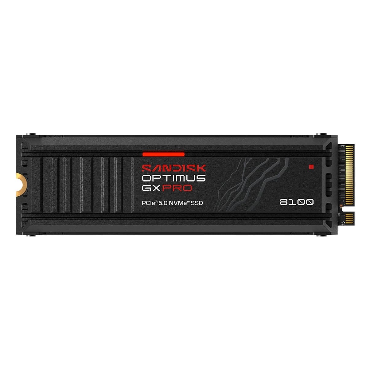 SanDisk 4TB Optimus GX PRO 8100 NVMe SSD with Heatsink