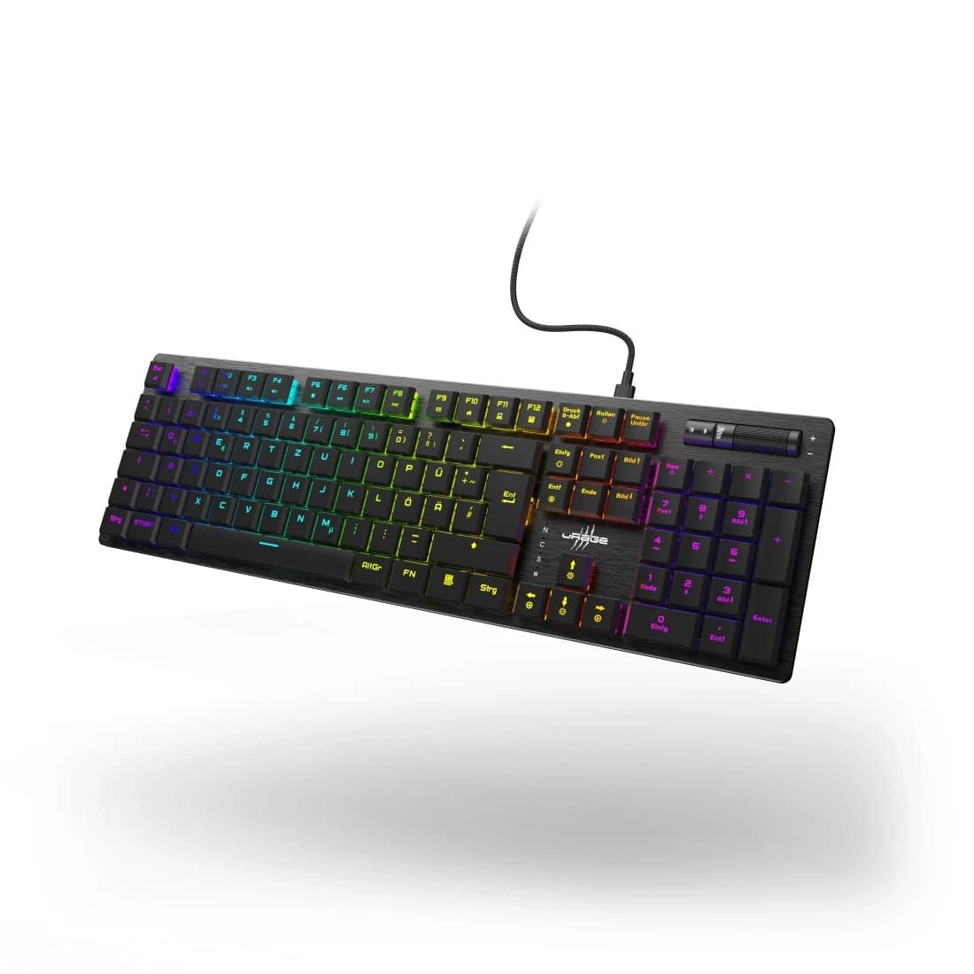 uRage Exodus 910 Low Profile German (Black)