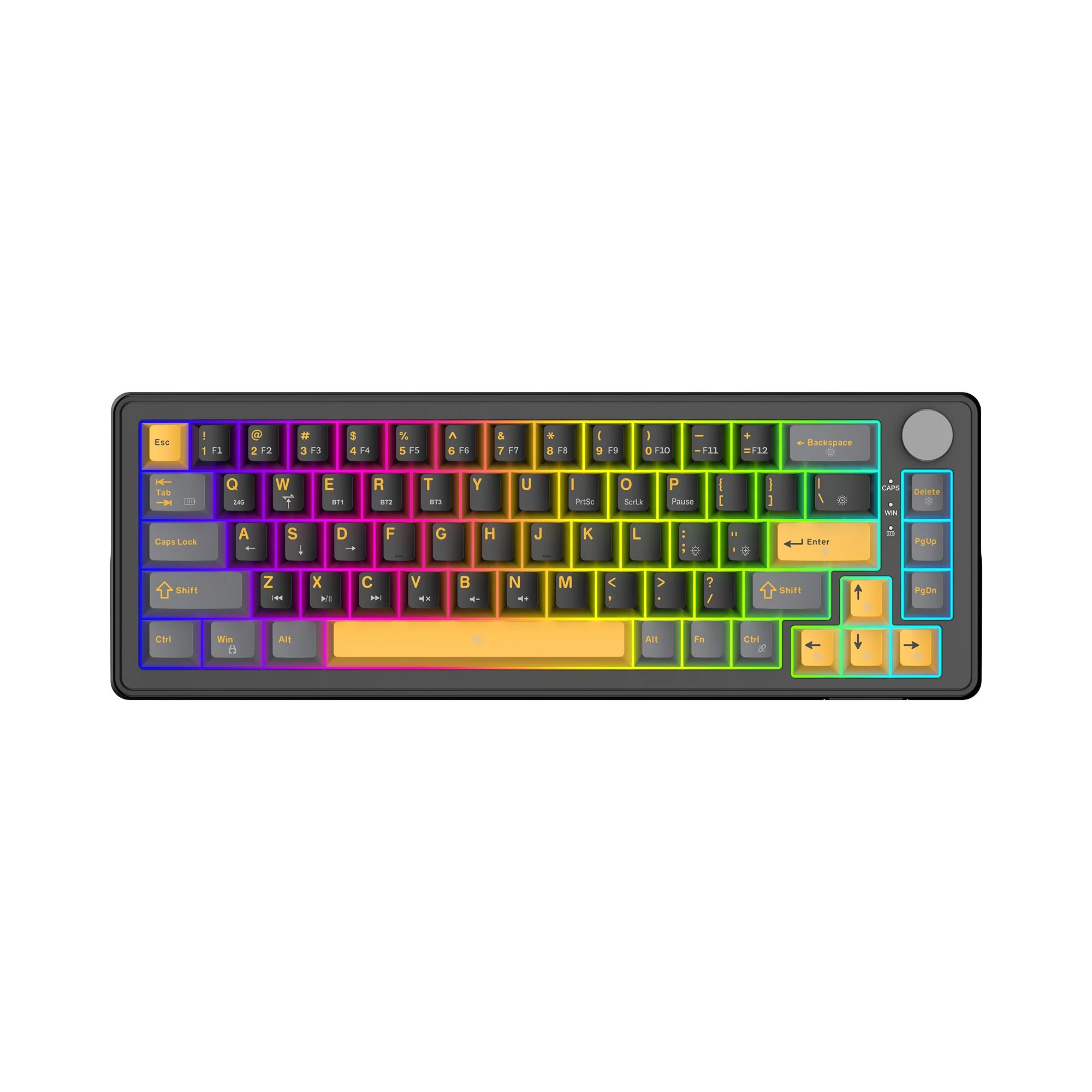 White Shark Excalibur M Outemu Blue US (Black)