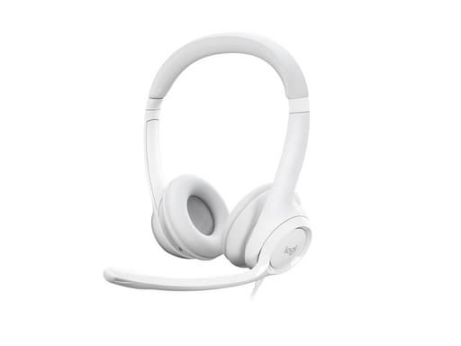 Logitech H390, bele, USB