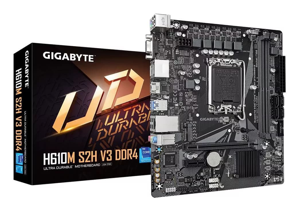 Gigabyte H610M S2H V3 DDR4 Micro-ATX - LGA 1700