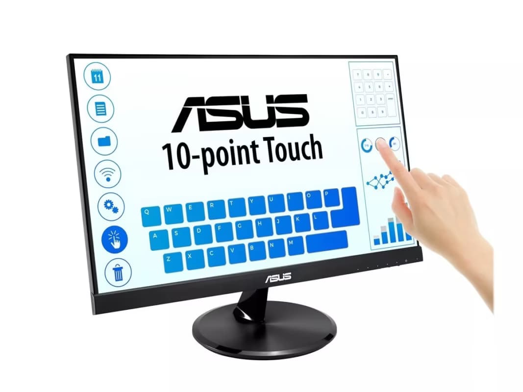 ASUS VT229H 21.5inch LCD tactile 10 pts WLED/TN 16:9 10ms 60Hz 1920x1080 200cd/m2- VGA/HDMI Warranty 3 years