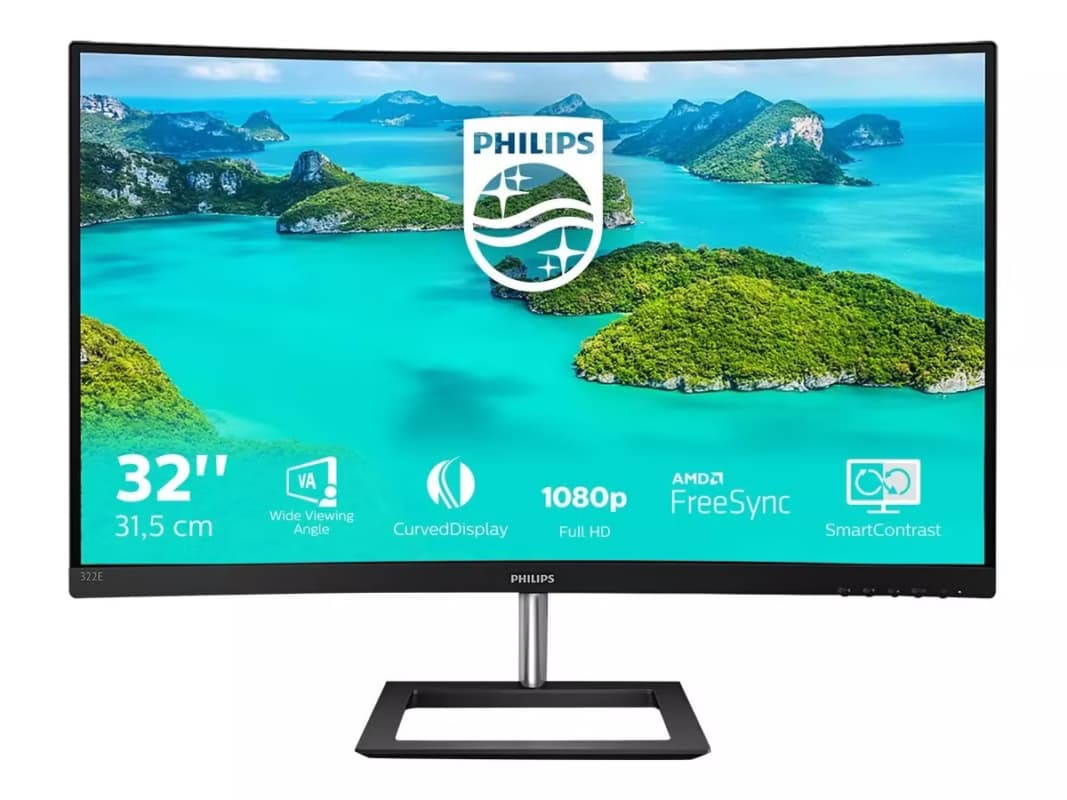 Philips 322E1C/00 322E1C/00 31,5 FullHD, MVA, D-Sub/HDMI/DP, speakers