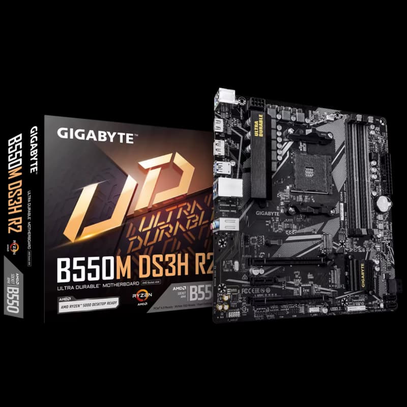 Gigabyte B550M DS3H R2