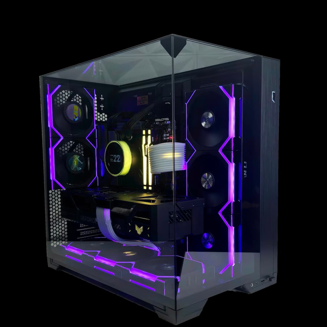 Žaidimų Kompiuteris Su RTX 5090 32GB Ir Ryzen 9 9950x3D