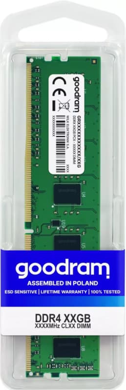 Goodram 16GB 3200MHz CL22 DDR4 GR3200D464L22/16G (1x16)
