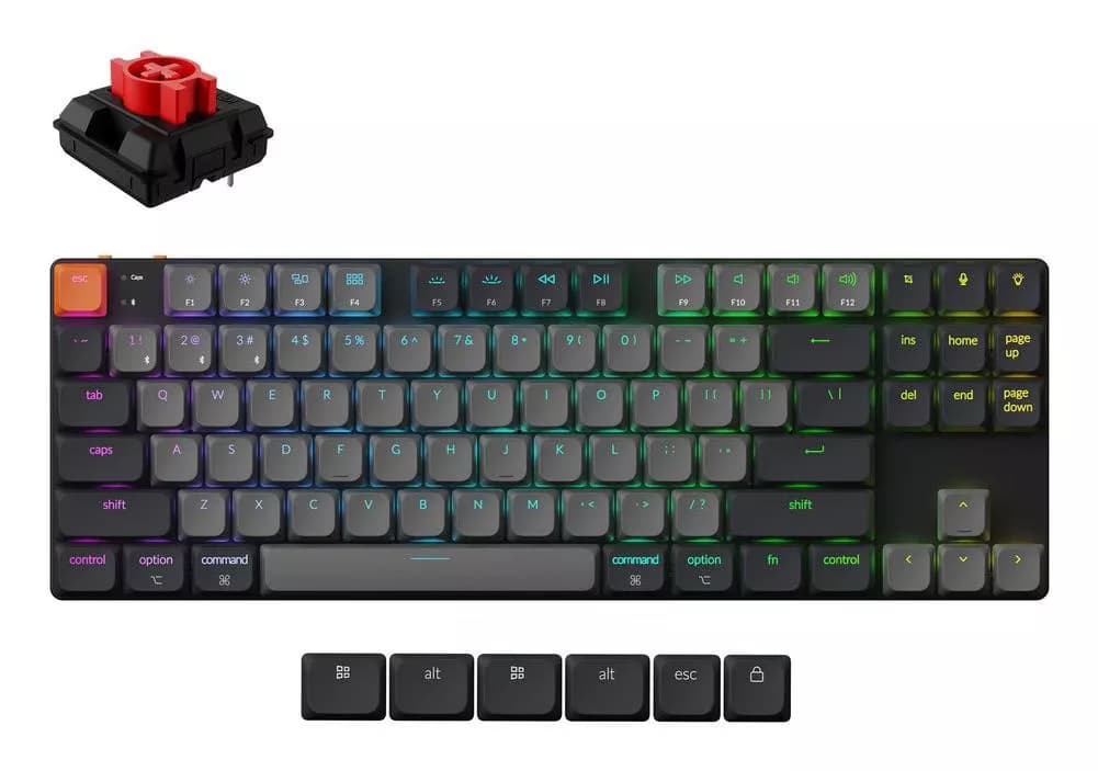 Keychron K1 Wireless RGB - Black (K1X-B1)