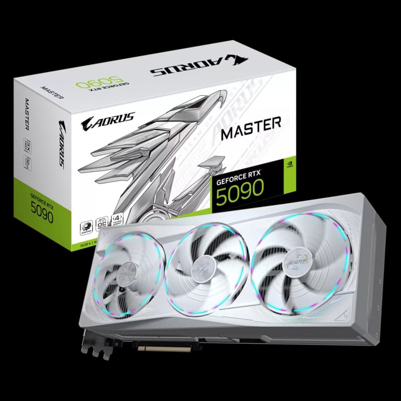 Gigabyte AORUS GeForce RTX 5090 MASTER ICE 32G