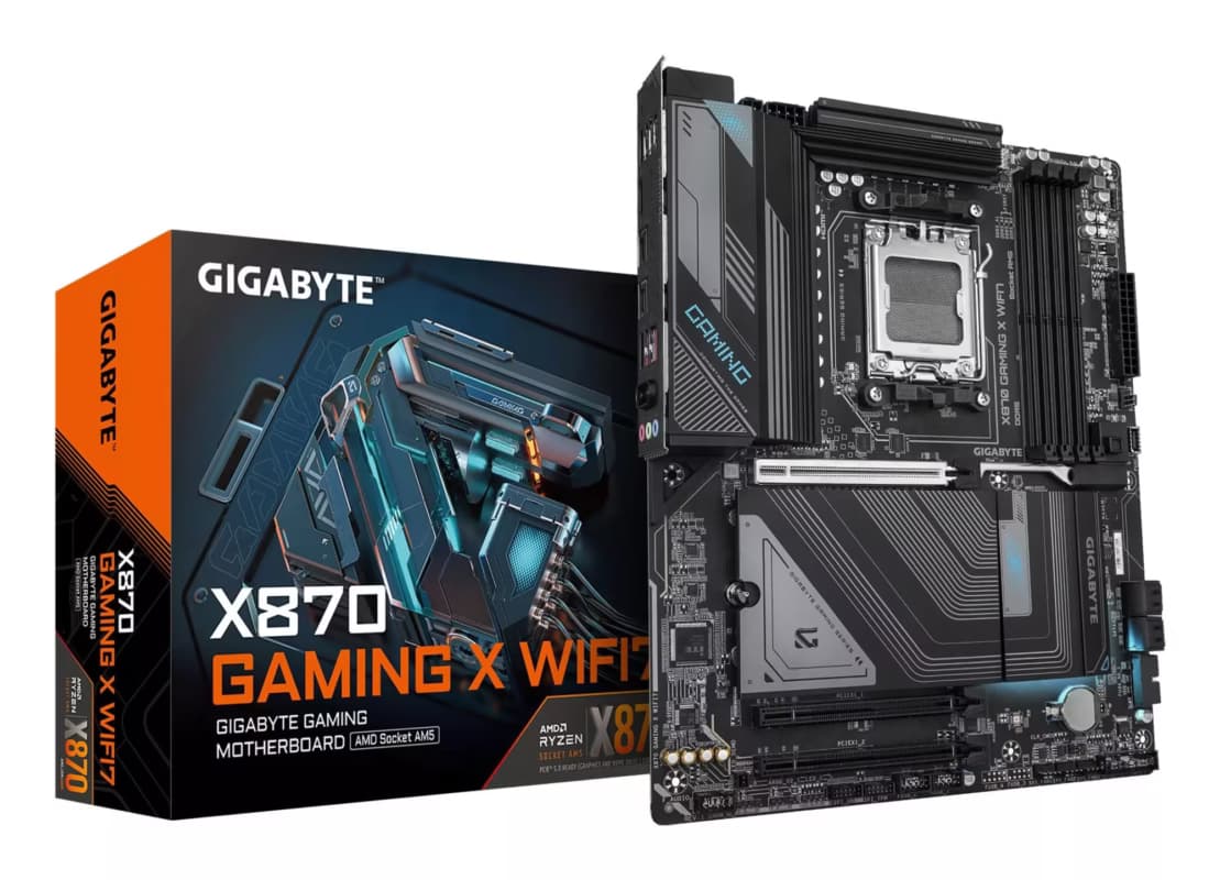 Gigabyte X870 GAMING X WIFI7 motherboard AMD X870 Socket AM5 ATX