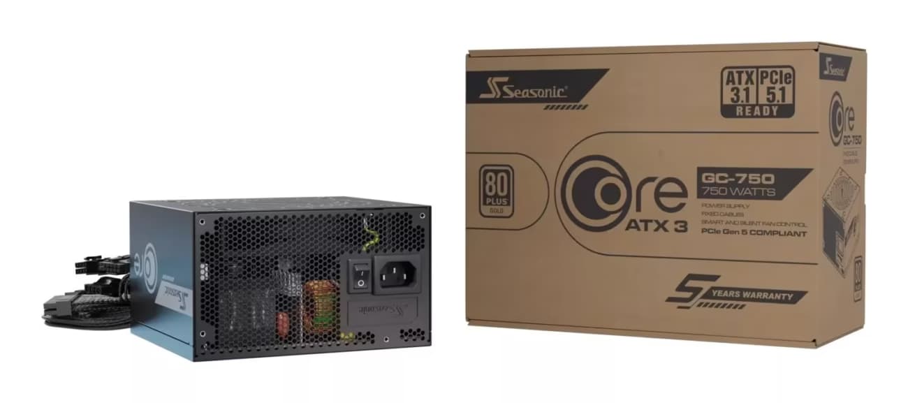 Seasonic 750W Model: SRP-CGC751-A5A32SF