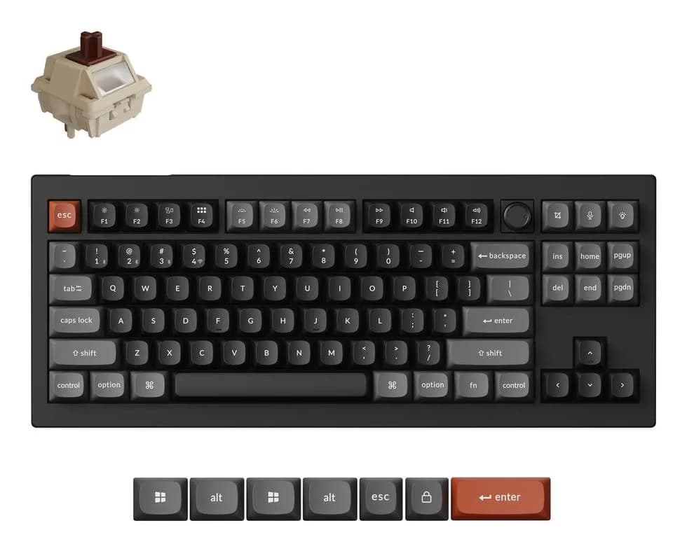Keychron V3 Ultra Wireless - Black (V3U-D3)