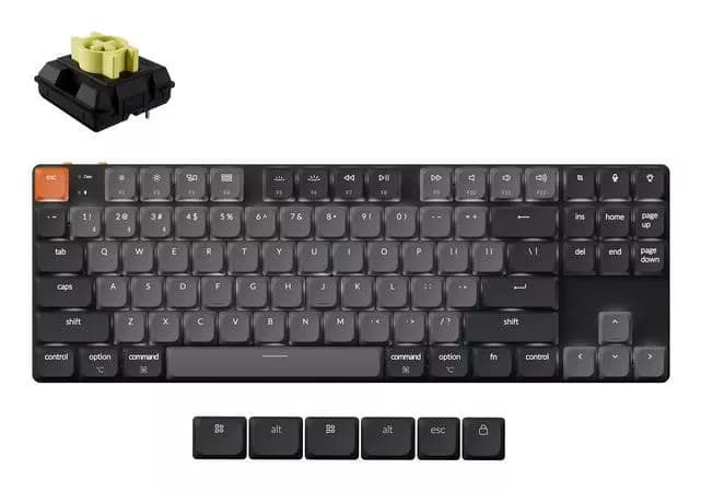Keychron K1 Wireless, 80%, Black - K1X-A4