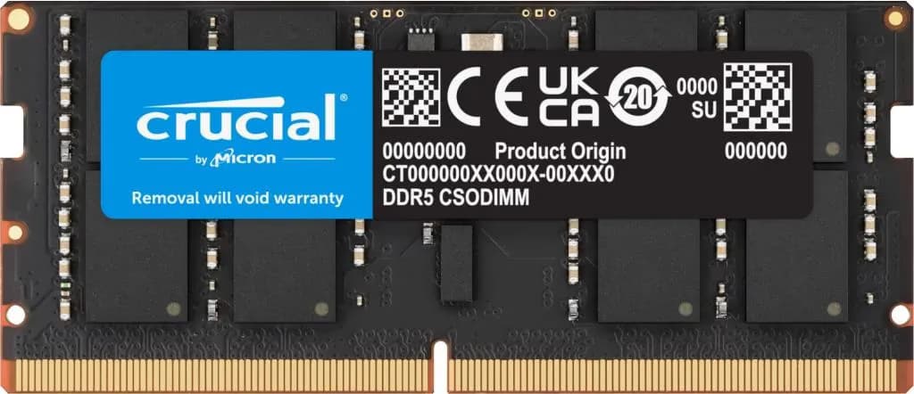 Crucial 32GB 6400MHz DDR5 PRO DDR5-6400/CT32G64C52CS5