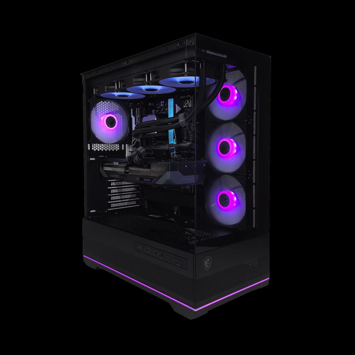 Žaidimų Kompiuteris Su RX 9070 XT ir Ryzen 7 7800x3D