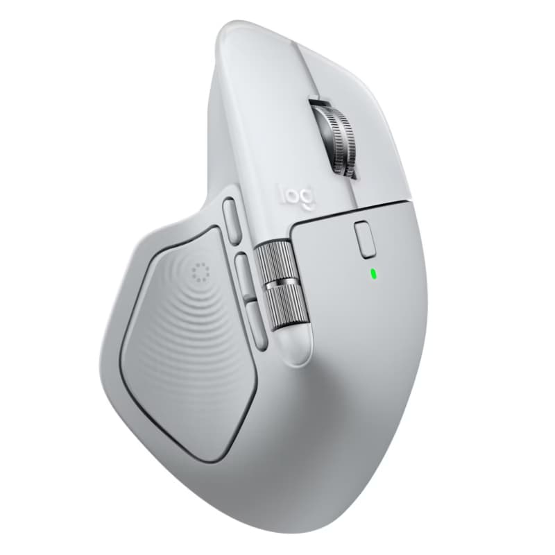 Logitech USB WRL MX Master 4/WH/Silver 910-007576