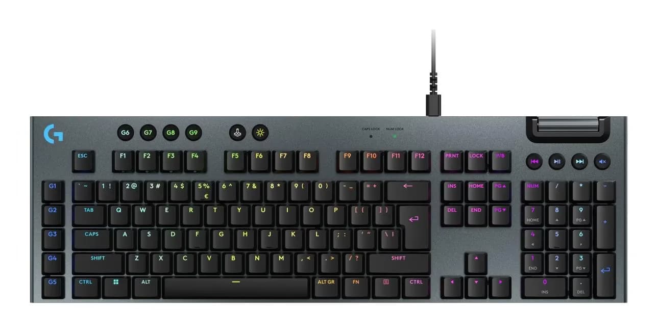 Logitech G915 X Wired Gaming - US International Layout
