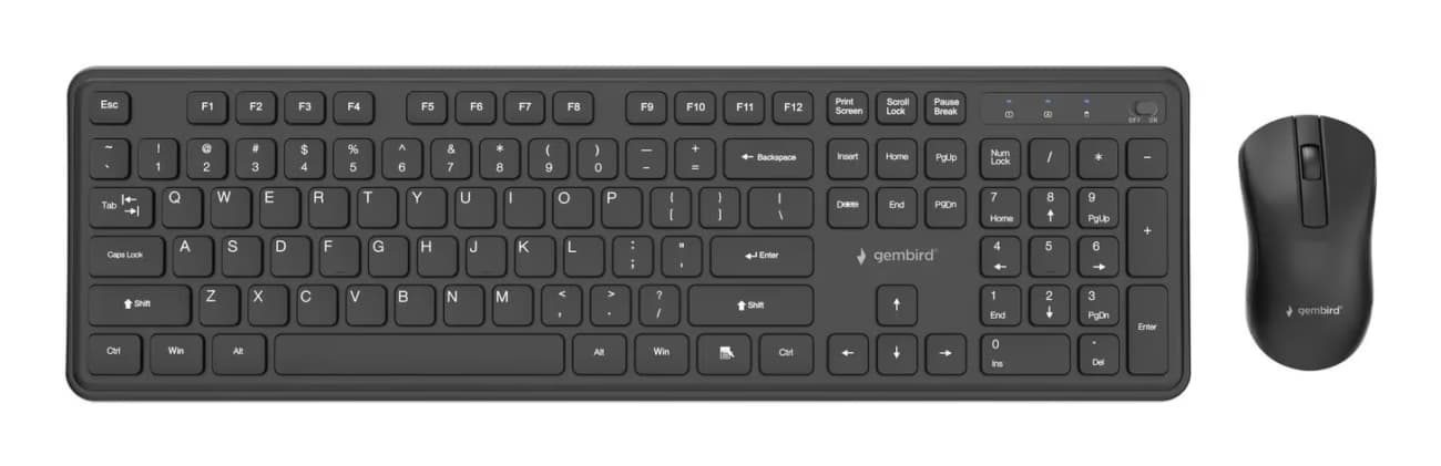 Gembird KBS-WPS-01 Wireless Keyboard and Mouse Set
