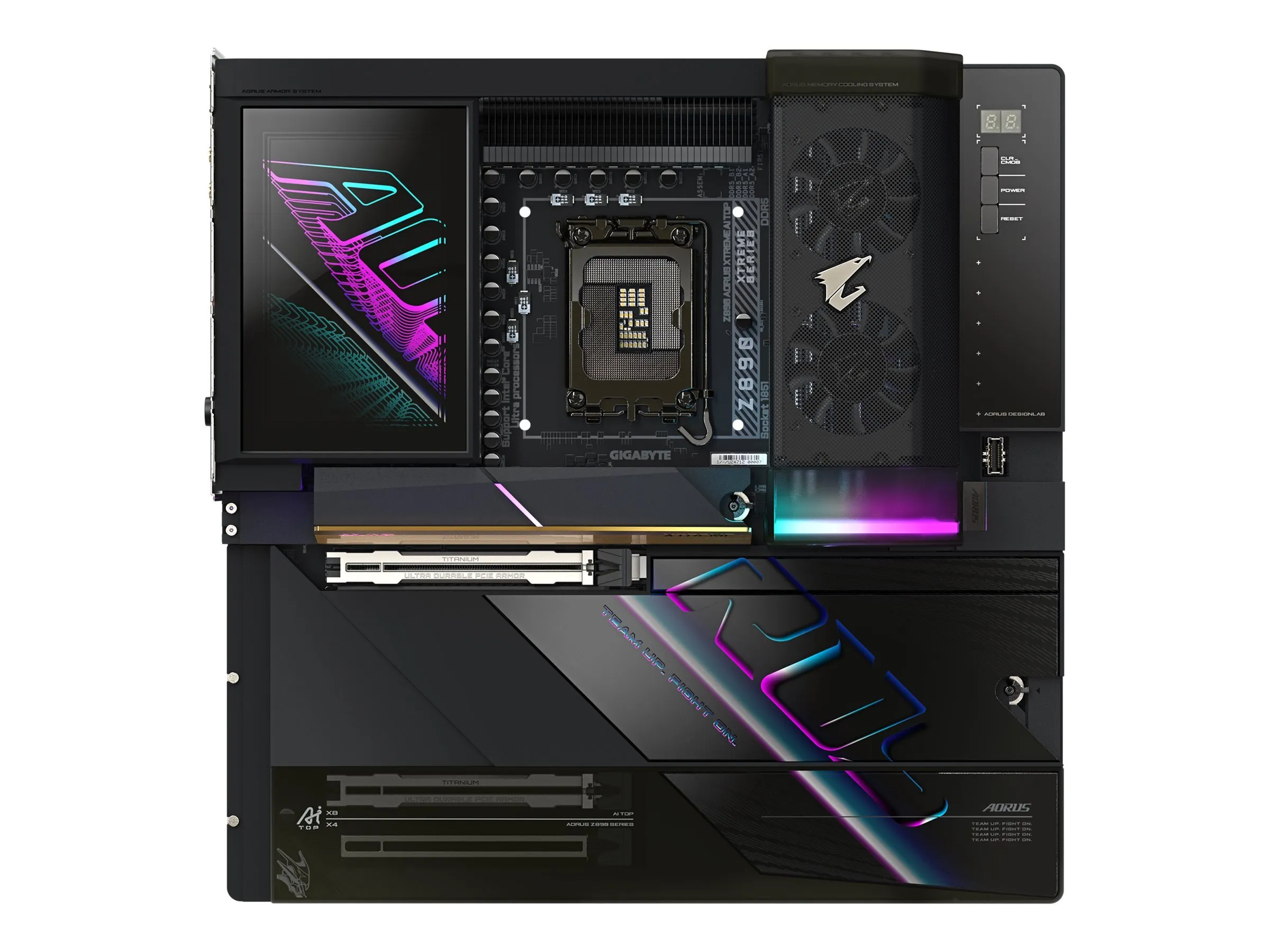 Gigabyte Z890 AORUS XTREME AI TOP Intel Z890 LGA 1851 (Socket V1) Extended ATX