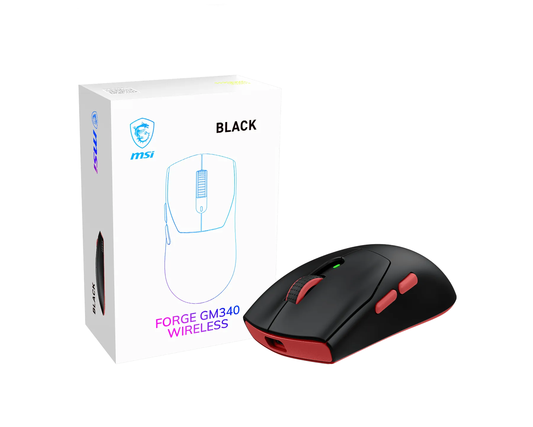 MSI Wireless 2.4 GHz, Bluetooth, USB 2.0