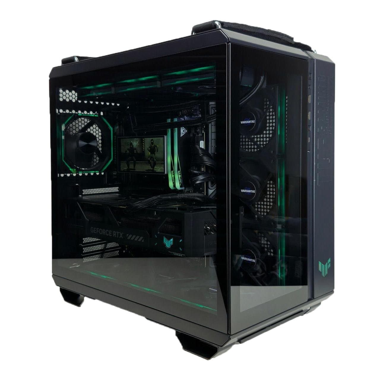 Žaidimų kompiuteris AMD Ryzen 7 9800X3D / RTX 5080 16GB / 32GB DDR5 / 2TB NVMe