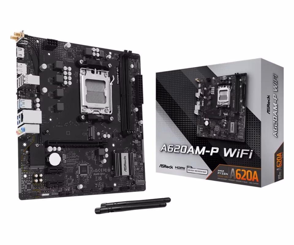 AMD MB A620A SAM5 MATX/A620AM-P WIFI ASROCK